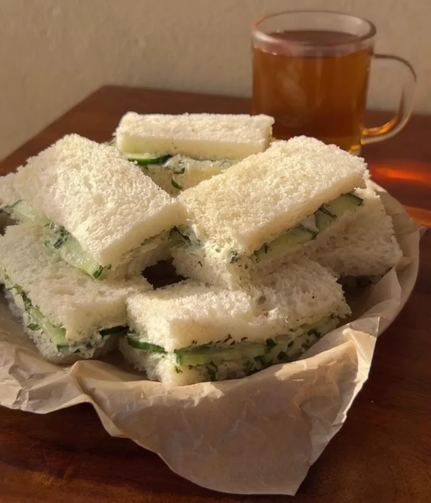 Cucumber Sandwich Bites