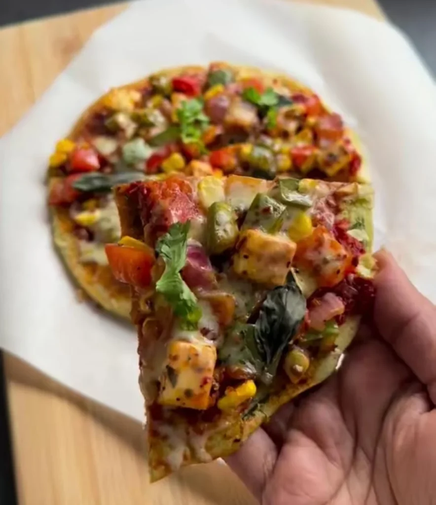 Vegetarian Breakfast Pizza