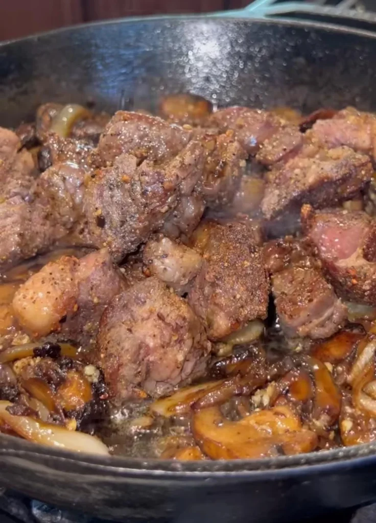 Honey Garlic Steak Bites