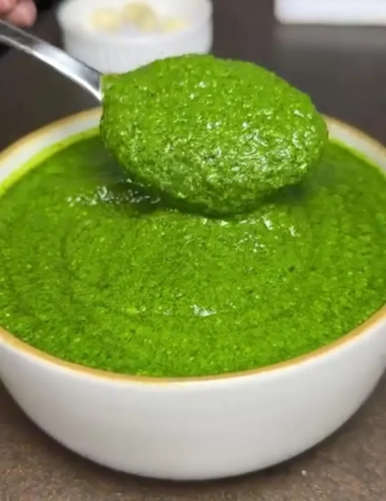 Spinach Basil Pesto