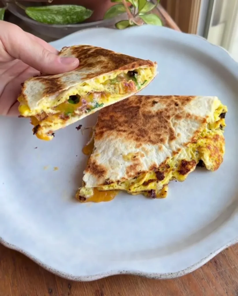 High-Protein Breakfast Quesadilla