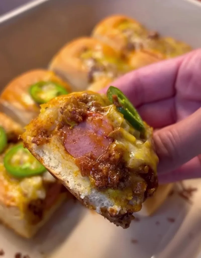 Chili Cheese Hot Dog Bake - Hot Dog Dinner Ideas