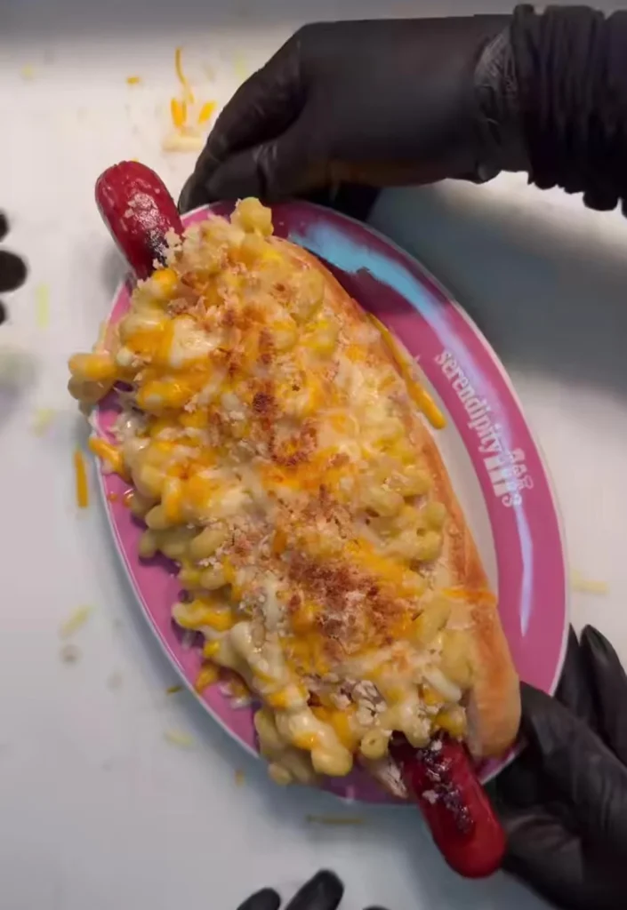 Mac and Cheese Hot Dogs
