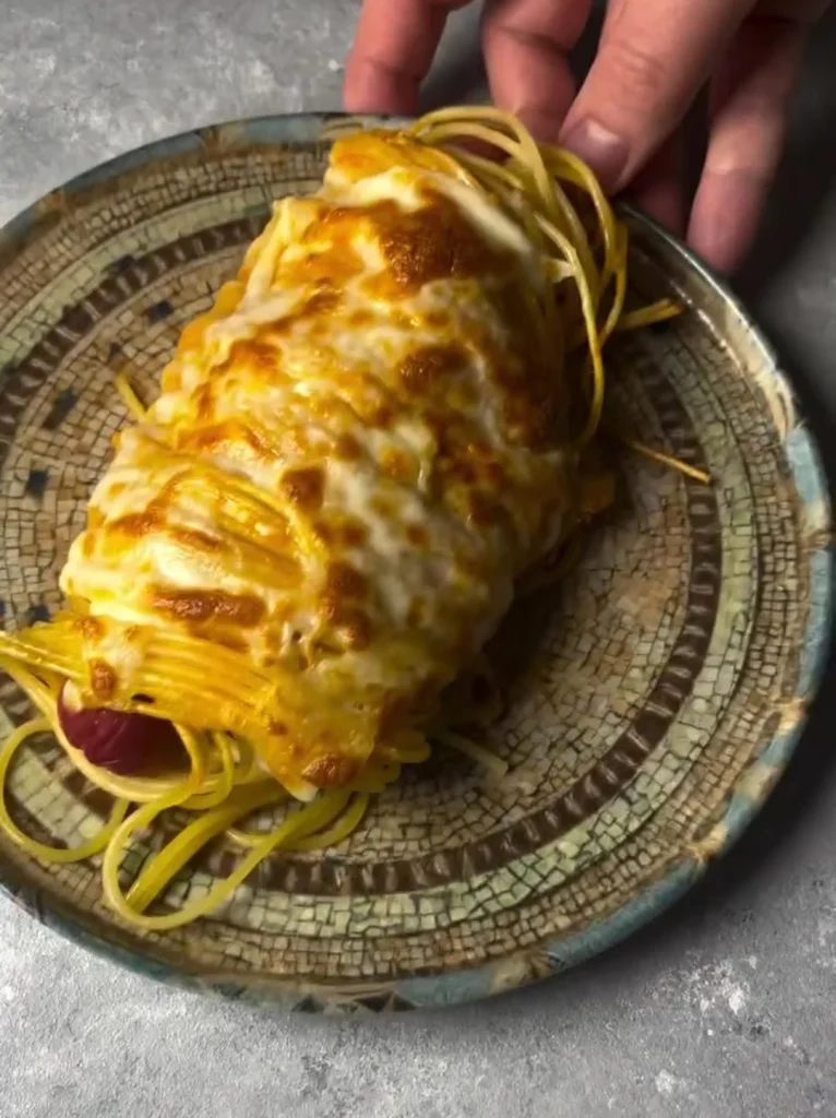 Hot Dog Pasta Bake
