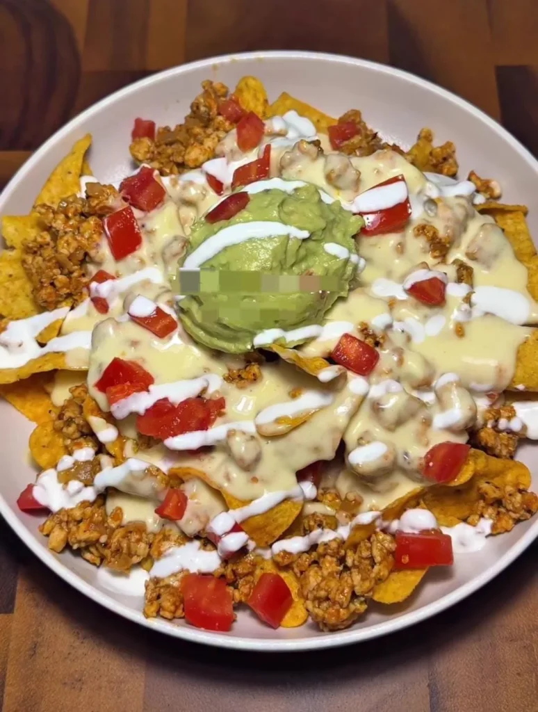 Loaded Hot Dog Nachos