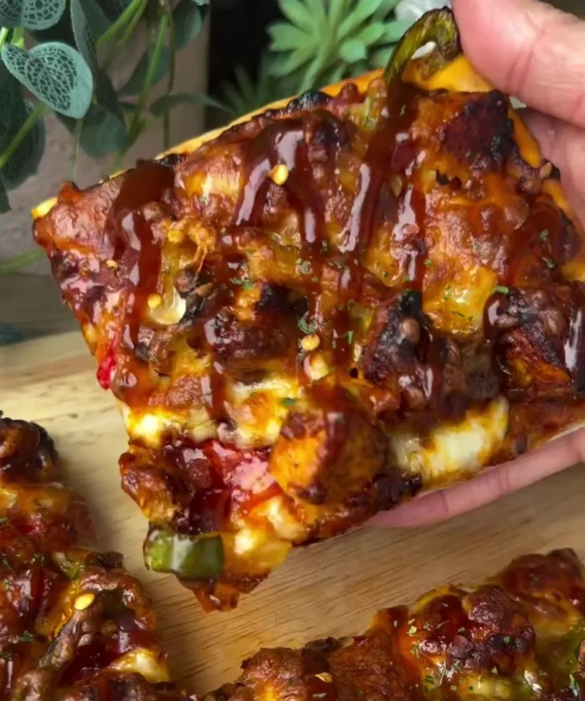 BBQ Chicken Flatbread Pizza