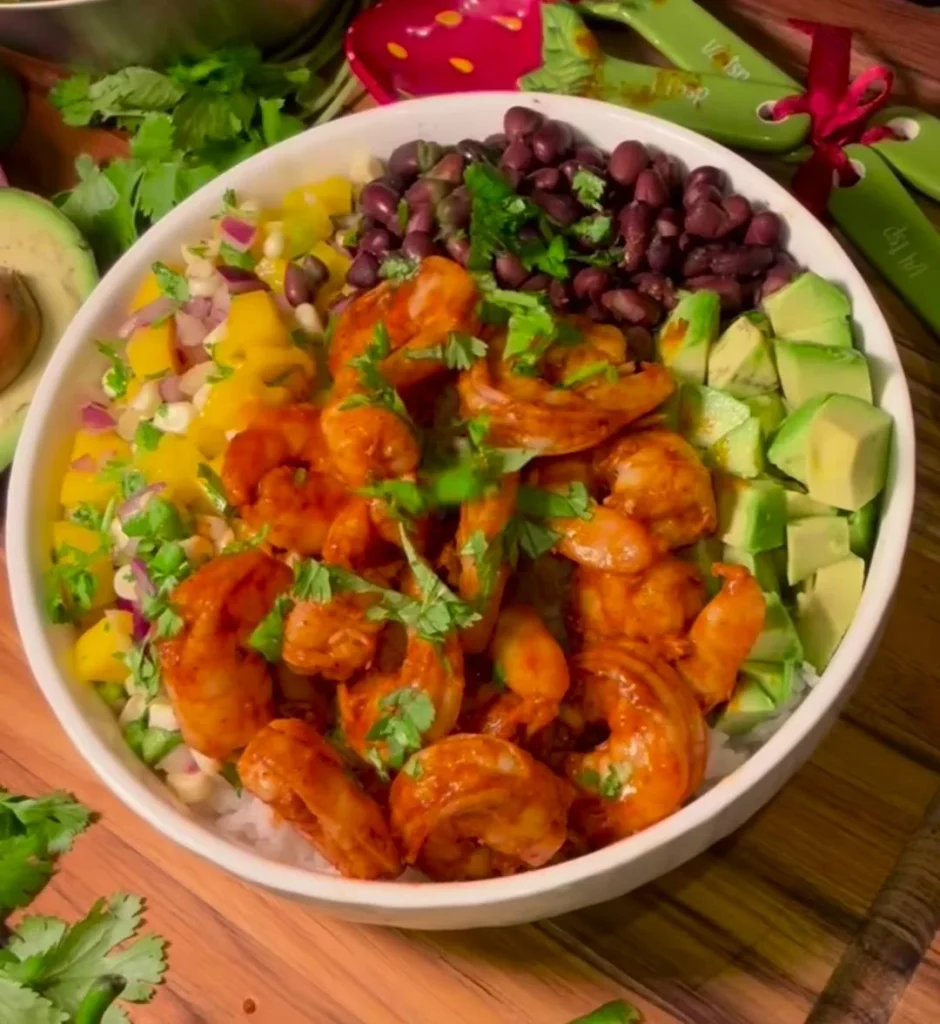Shrimp Stir-Fry Rice Bowls