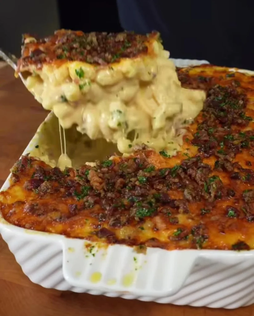 Butternut Squash Mac and Cheese with Crispy Bacon