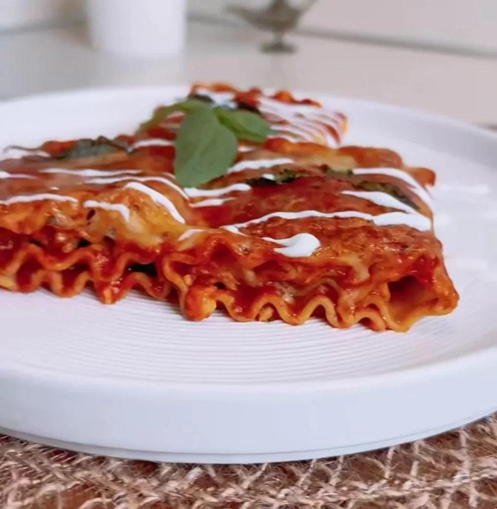 Spinach Mushroom Lasagna