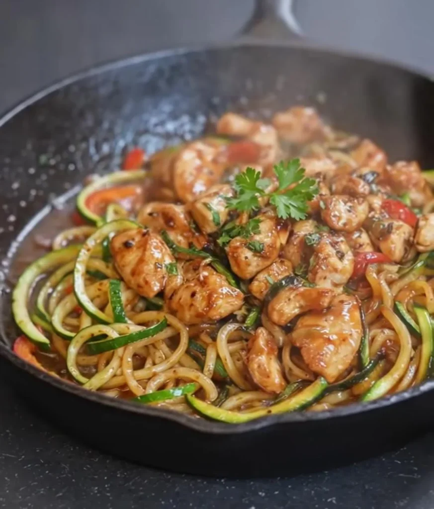 Zucchini Noodle Stir-Fry