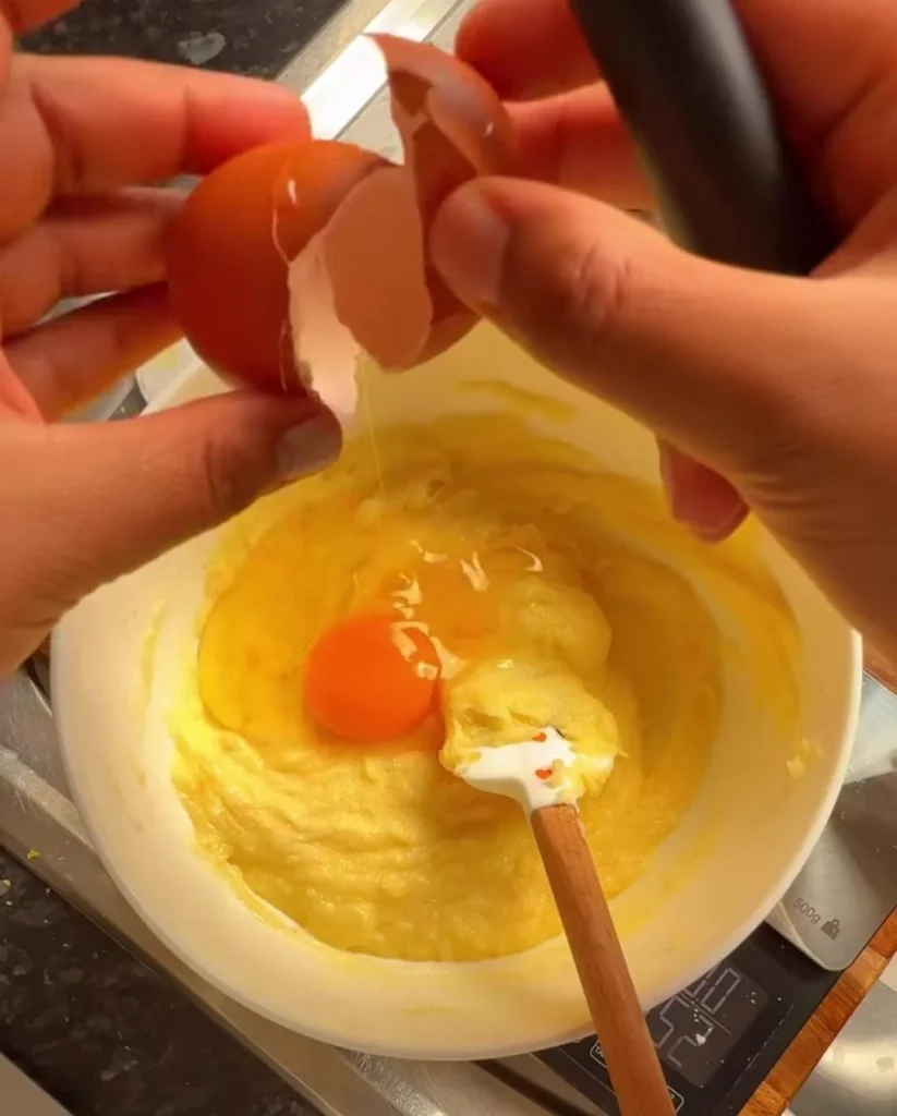 Add Eggs and Flavoring