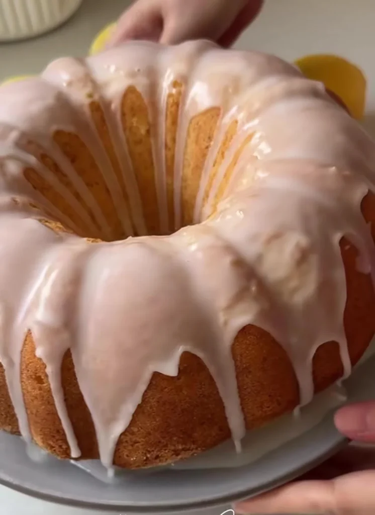 Glazed Lemon Drizzle Cake