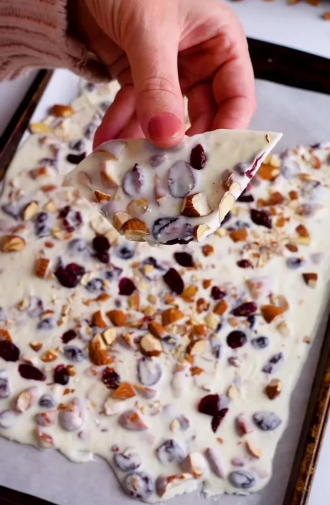 White Chocolate Cranberry Crisps