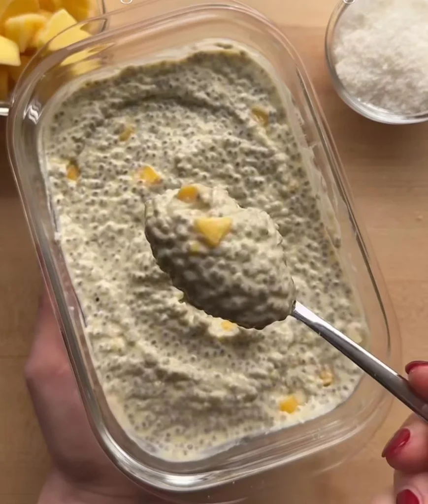 Tropical Mango Chia Pudding