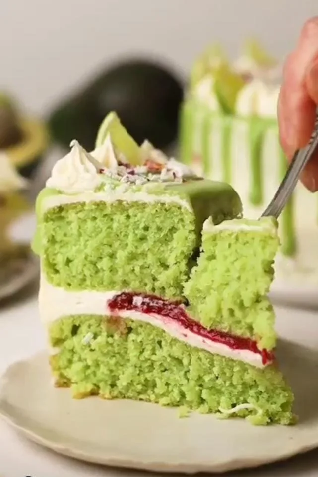Matcha Coconut Cake