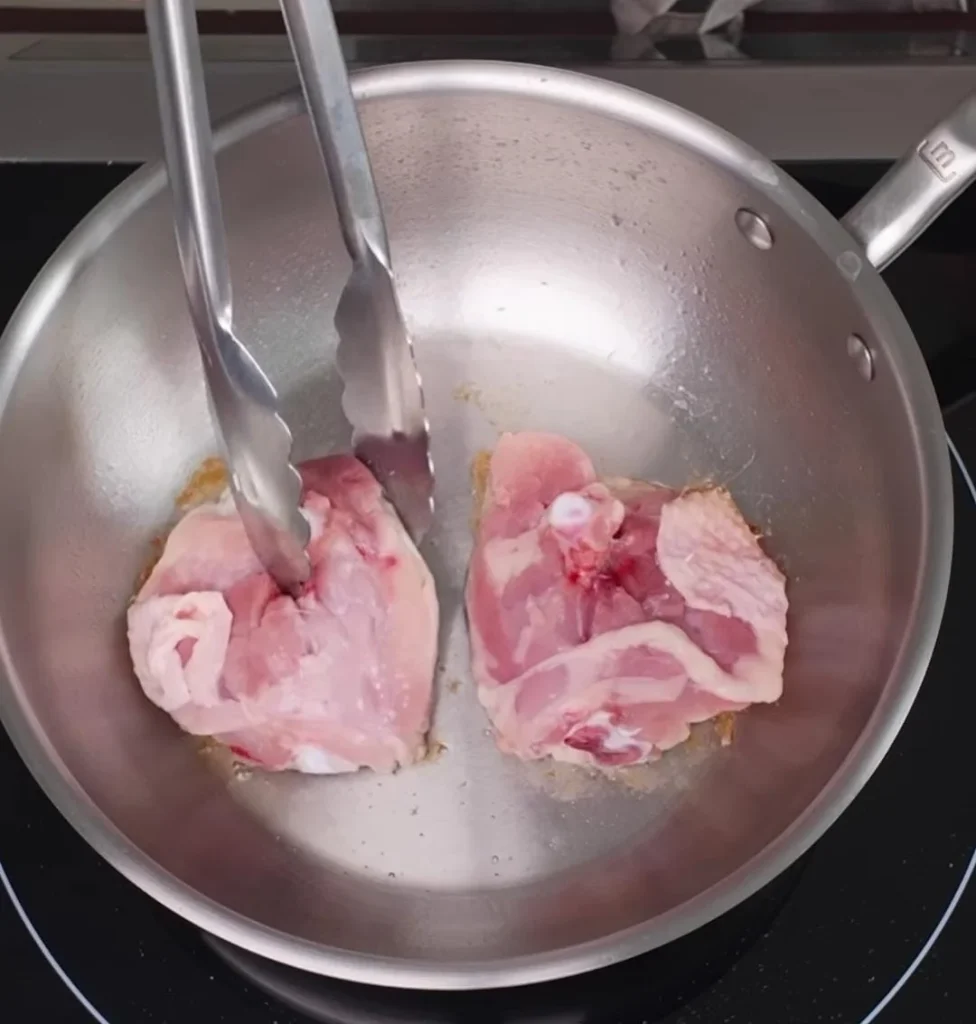 Sear the Chicken