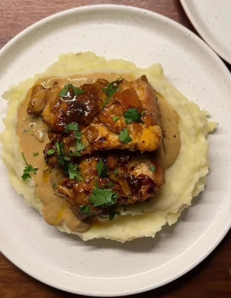 Mushroom Balsamic Chicken