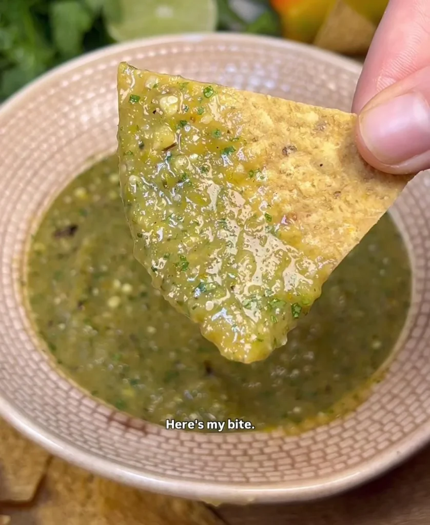 Roasted Hatch Chile Salsa Verde Recipe