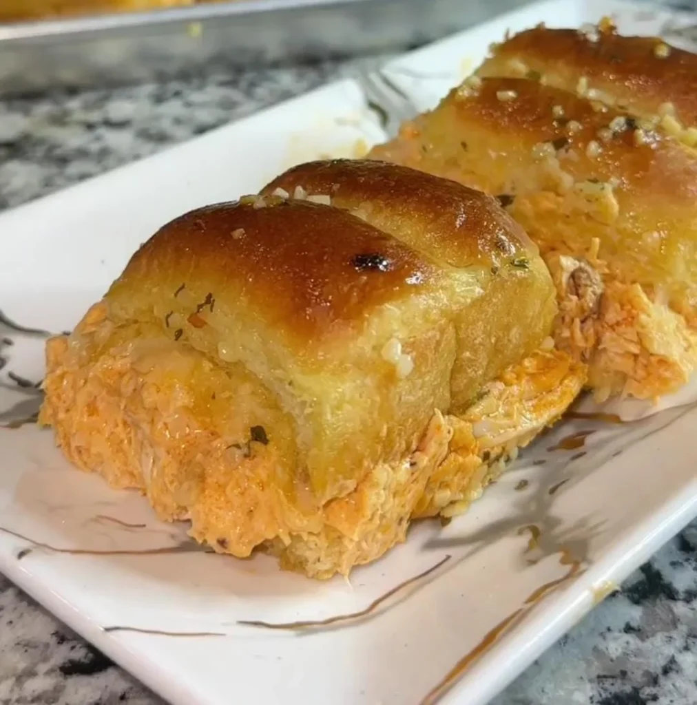 Buffalo BBQ Chicken Sliders Recipe