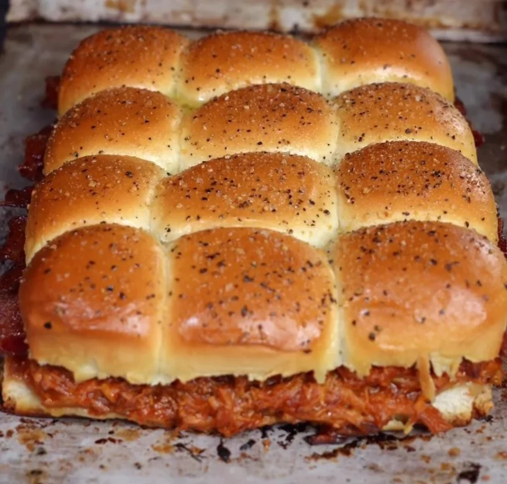 Bacon BBQ Chicken Sliders Recipe