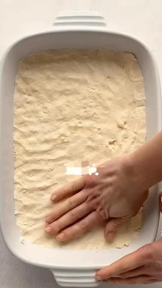 Prepare the Crust | Lemon Lush Dessert Recipe