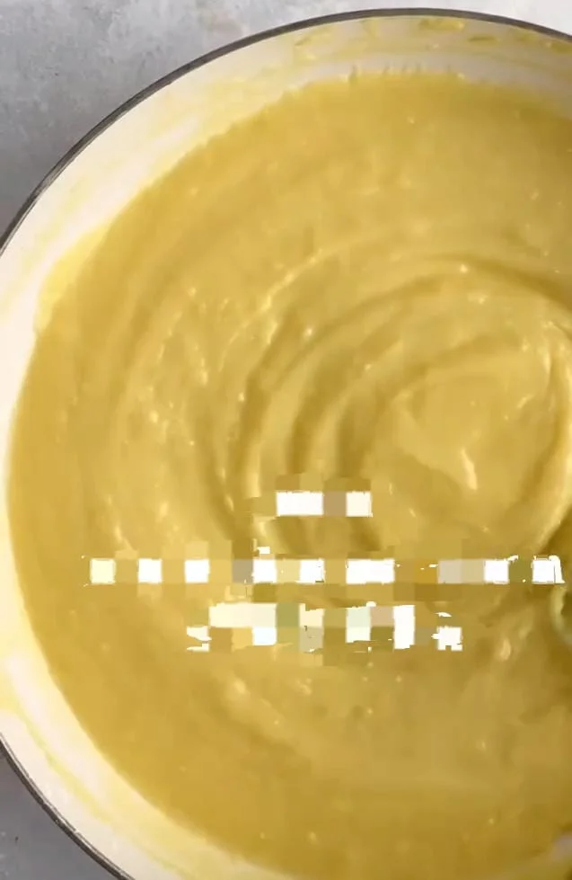 Prepare the Lemon Pudding Layer