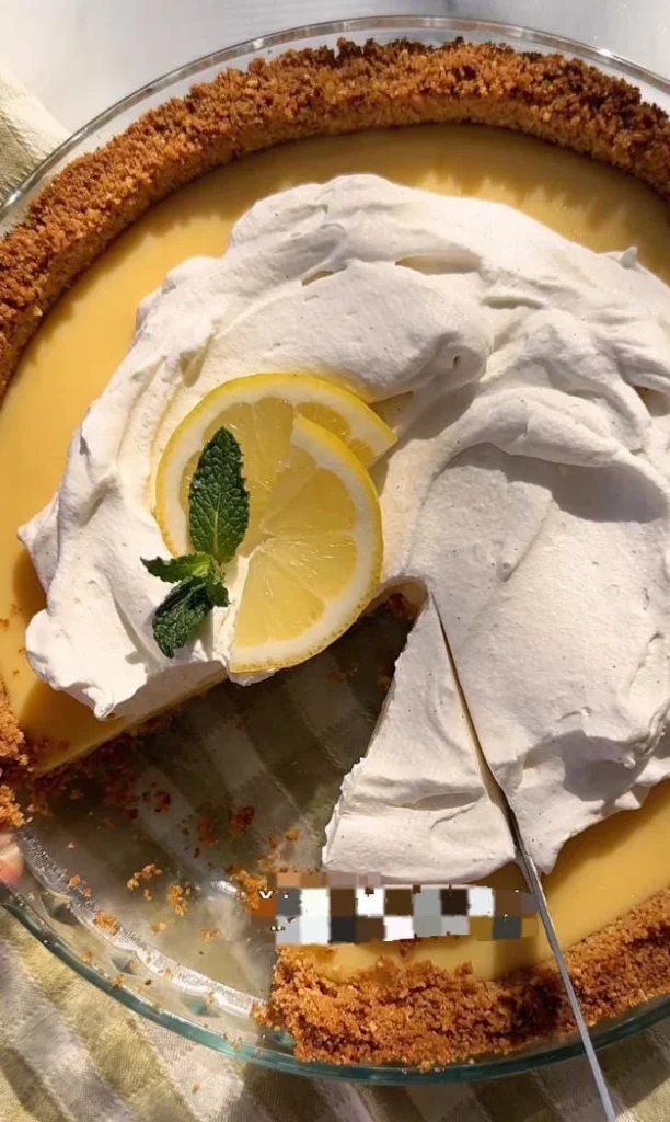 No-Bake Graham Cracker Lemon Lush Dessert Recipe