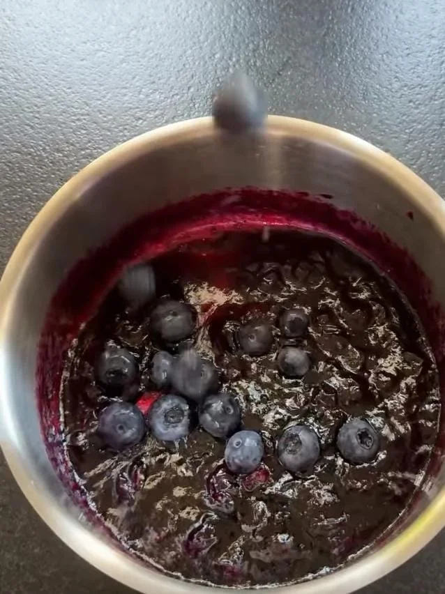 Prepare the Blueberry Filling