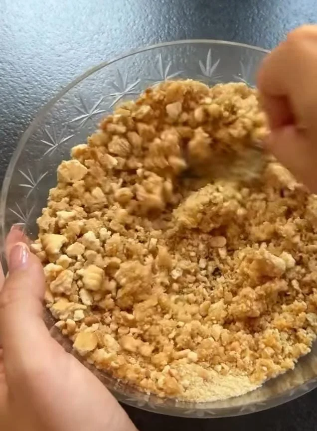 Make the Crumble Mixture