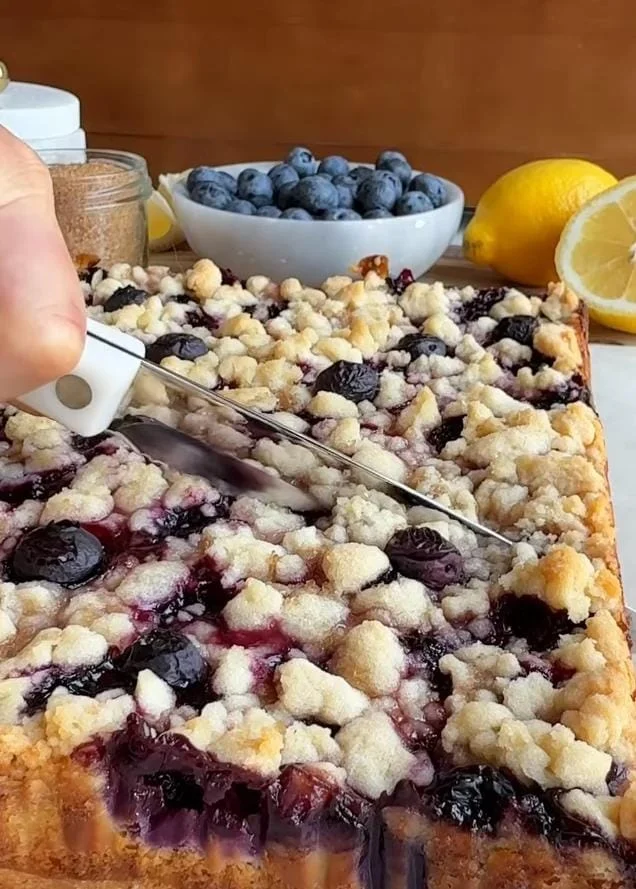 Lemon Blueberry Bars Recipe