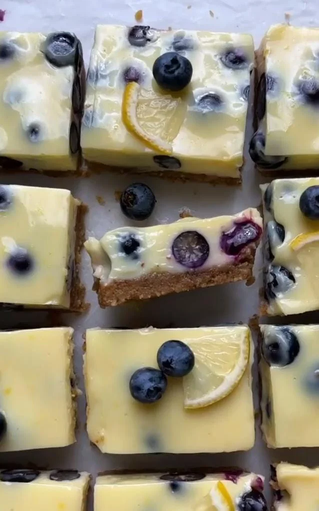 Cream Cheese Blueberry Bars Recipe