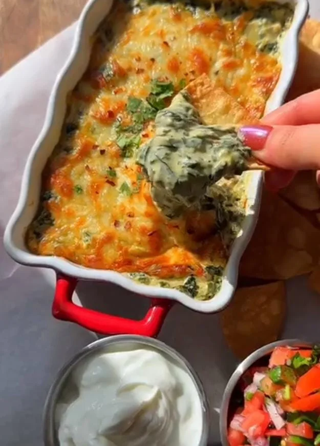 Spicy Spinach Artichoke Dip Recipe