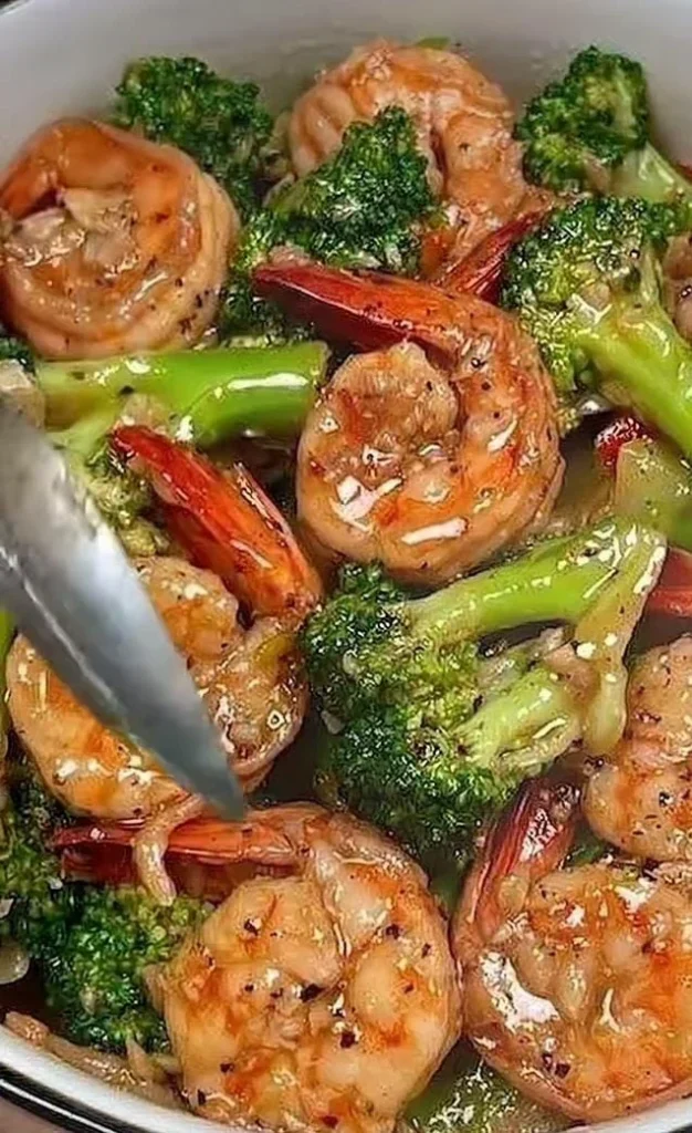 Garlic Butter Shrimp Recipe with Vegetables