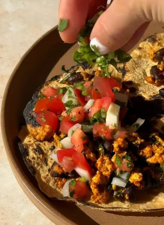 Warm the Tortillas and Assemble