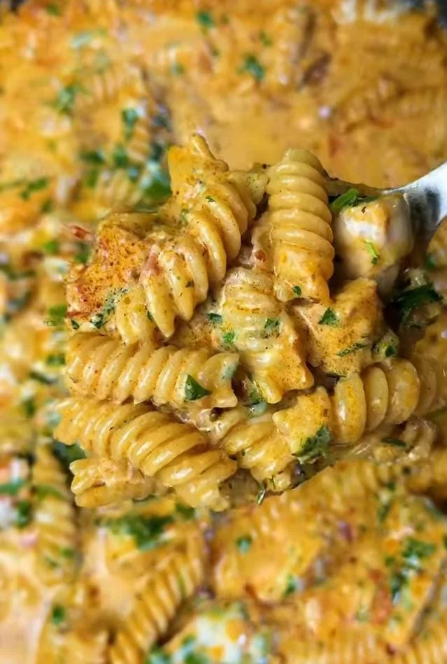 Spicy Chicken Bacon Ranch Pasta