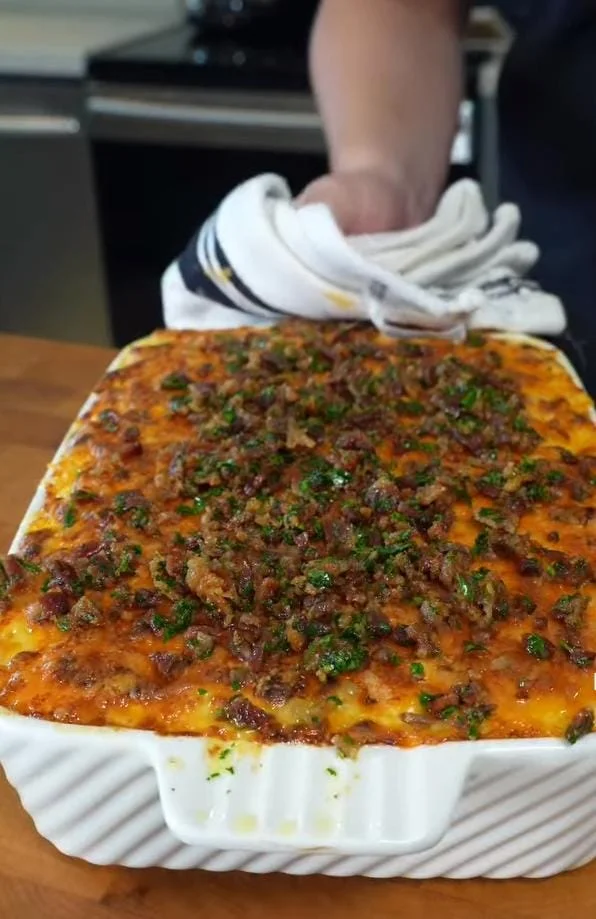 Chicken Bacon Ranch Pasta Bake