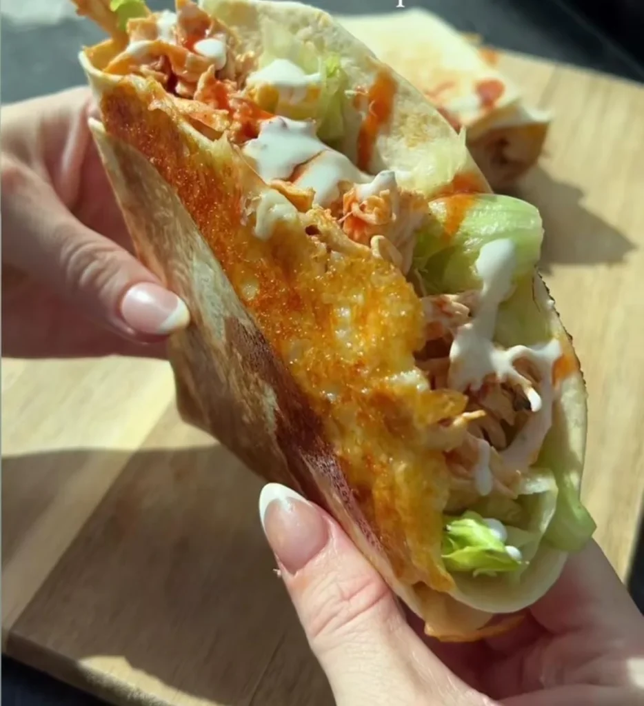 Creamy Ranch Chicken Tacos Recipe