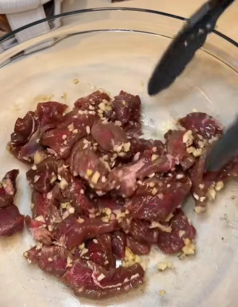 Marinate the Beef