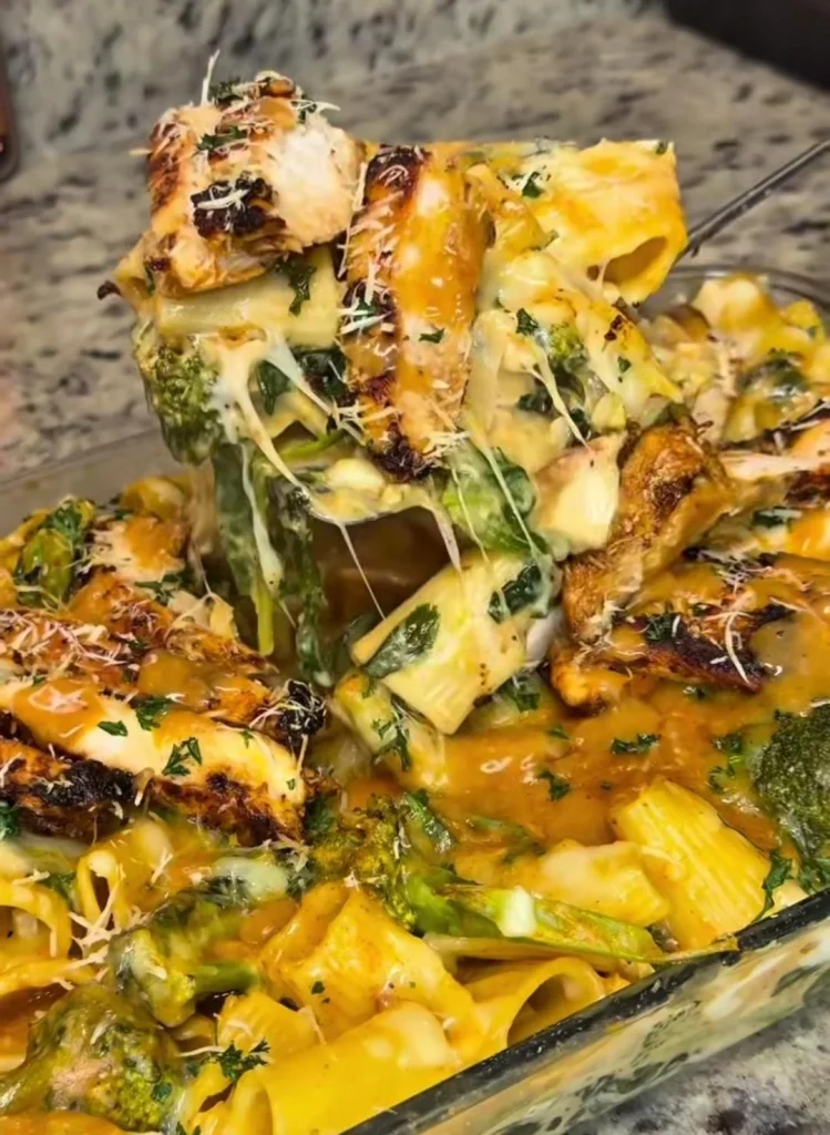 Buffalo Chicken Pasta Recipe with Broccoli