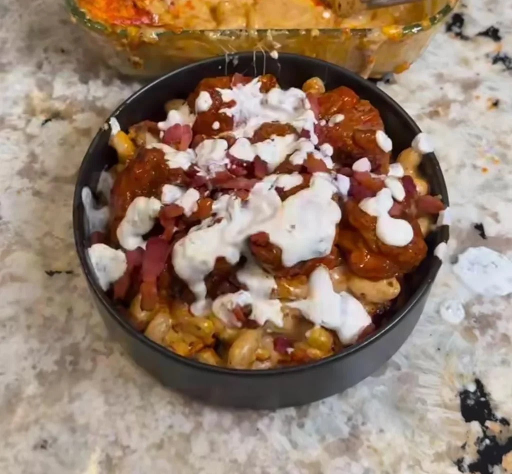 Bacon Buffalo Chicken Pasta Recipe