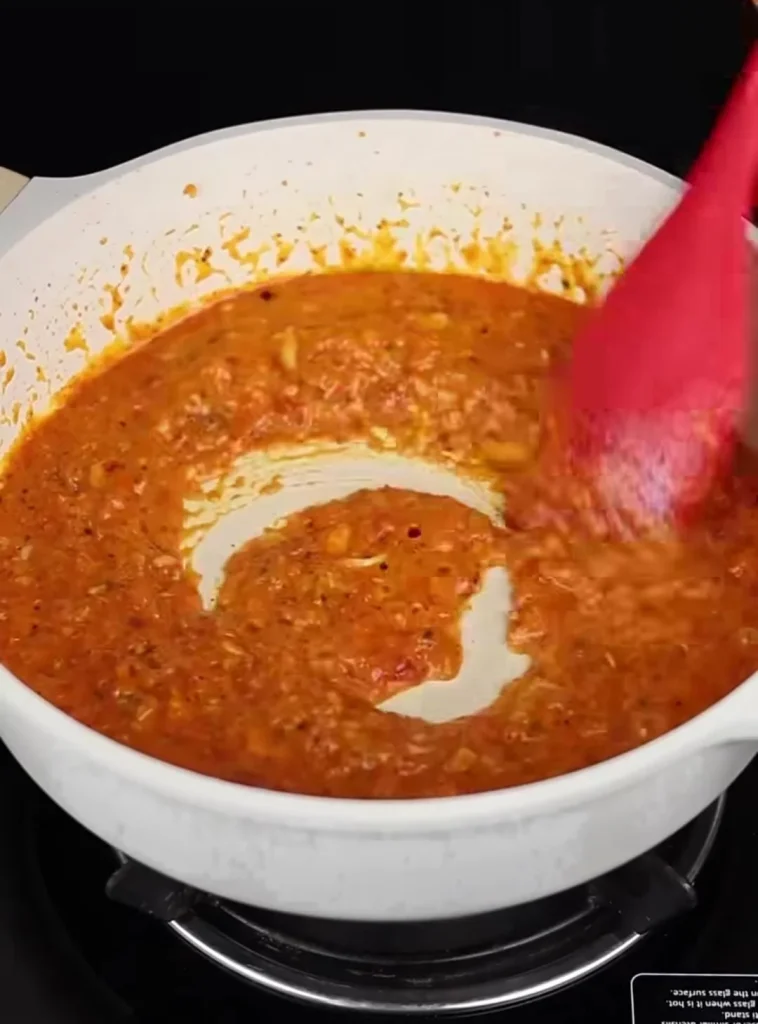 Prepare the Creamy Sauce