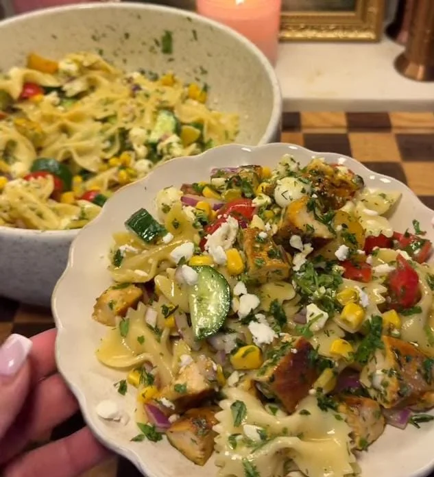 Chicken Bowtie Pasta Salad Recipe