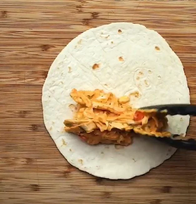 Fill and Roll the Tortillas