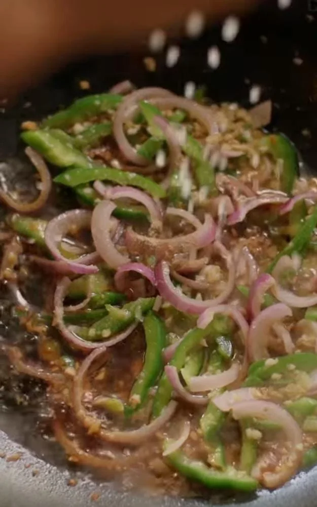 Stir-Fry the Vegetables