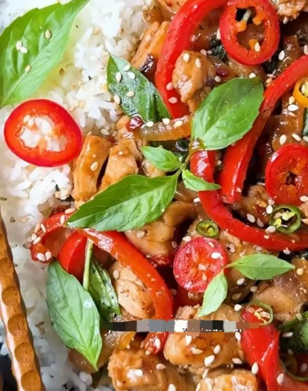 Vegetable Basil Chicken Recipe