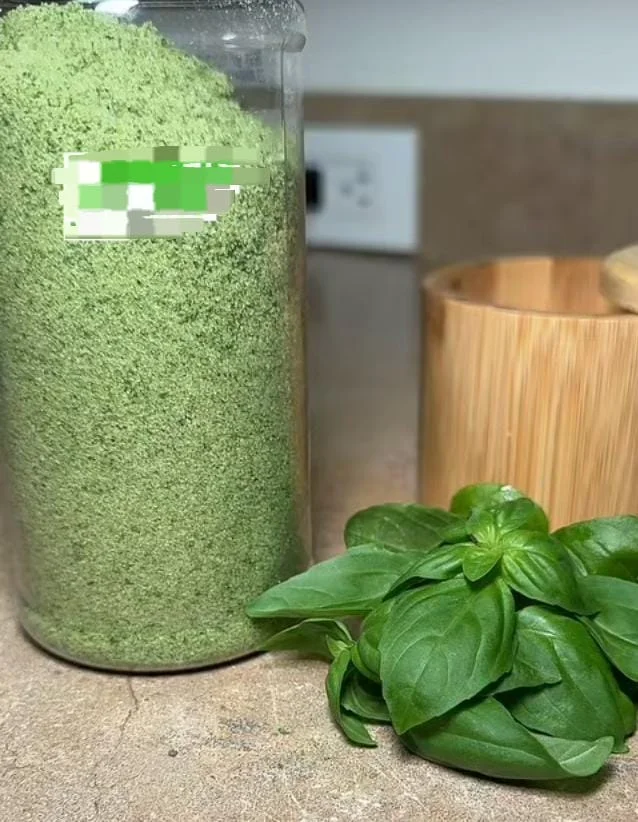 Store and Enjoy | Basil Salt Recipe