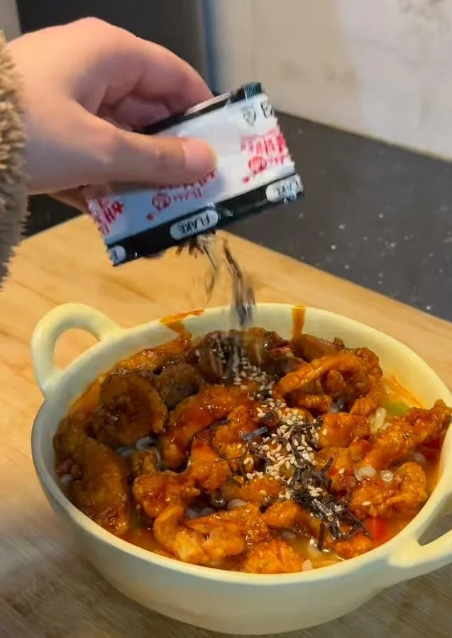 Garnish and Serve | Buldak Recipe