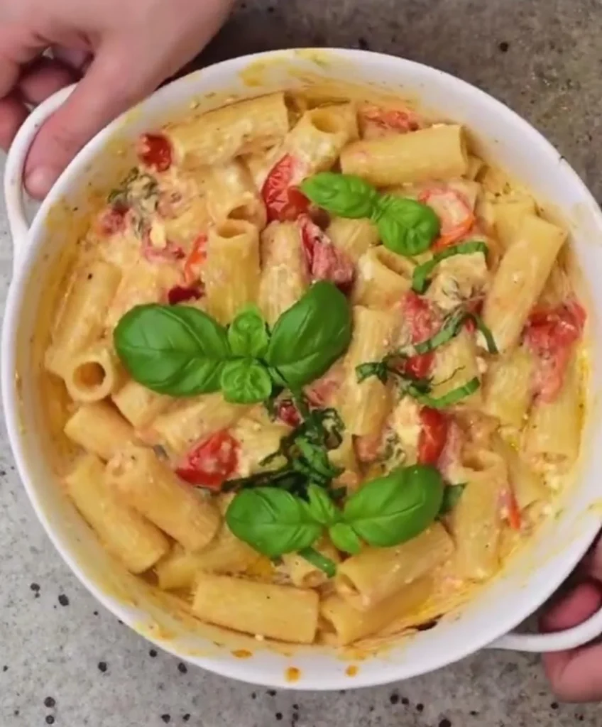 What Is Feta Tomato Pasta Recipe? - Feta Tomato Pasta Recipe