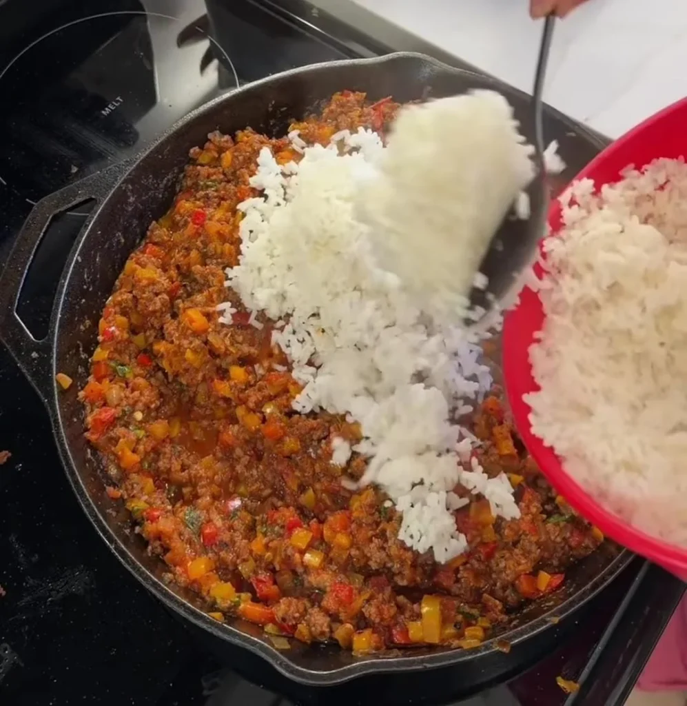 Add the Rice