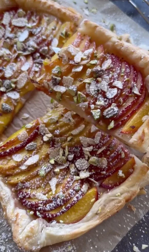 Peach Almond Fresh Peach Recipe